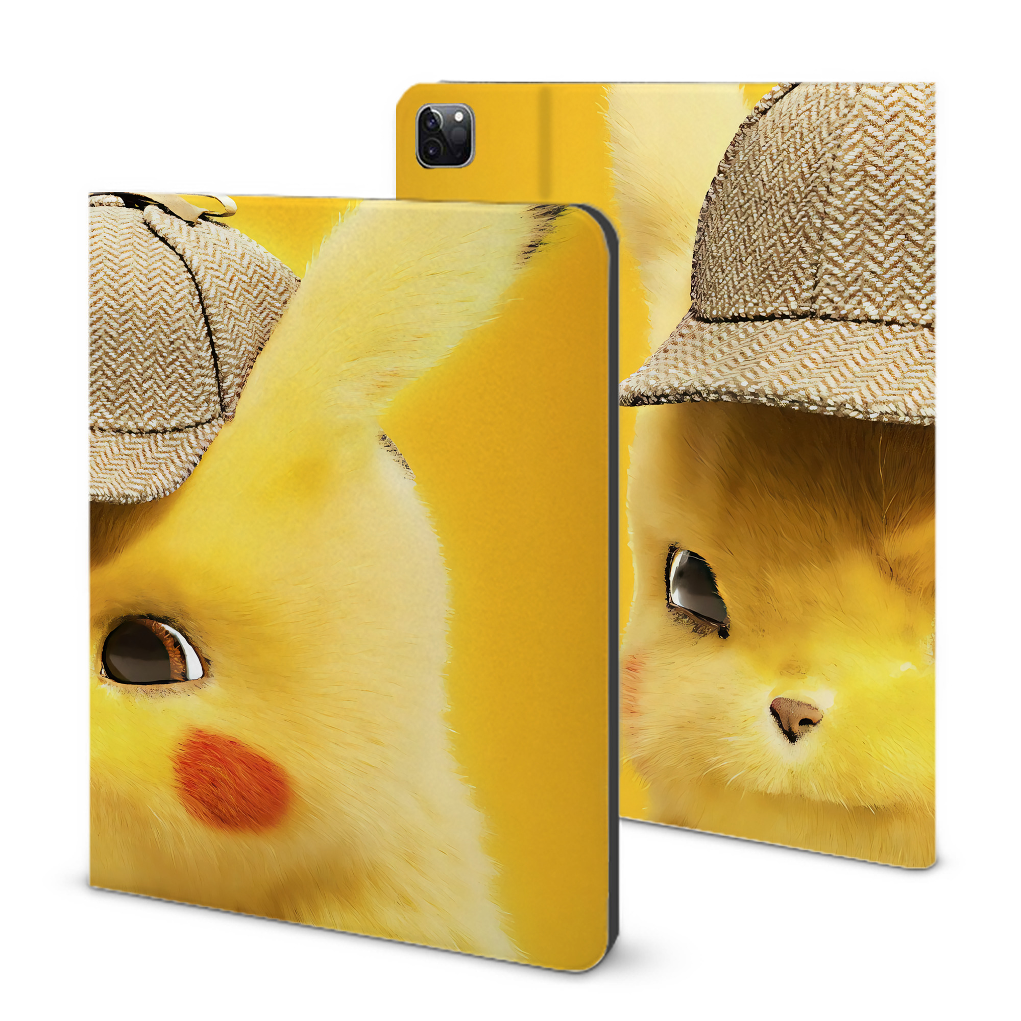 （画像用） ポケットモンスター Pokémon IPad ケース ブック型 PUレザー TPU 耐衝撃 軽量 薄型 ペン収納なし 全面保護 IPad 各モデル対応